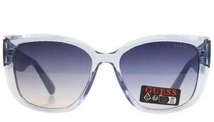 Guess GU00051 84W Blue Gradient Square Sunglasses NWOT- MSRP $122